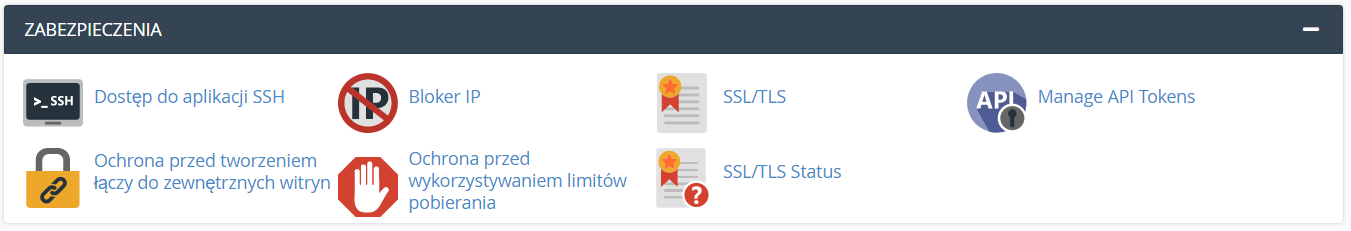 cpanel-zabezpieczenia