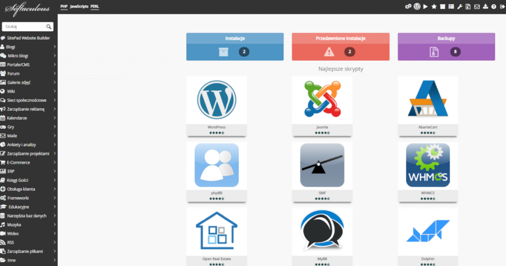 hosting-z-autoinstalatorem